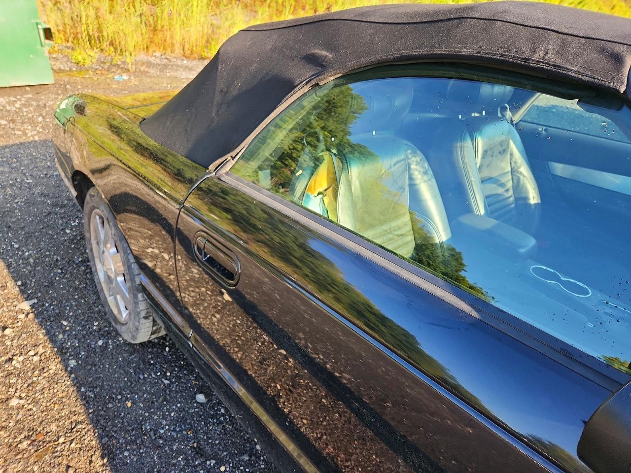 2002 Ford Thunderbird Black vin: 1FAHP60AX2Y120294