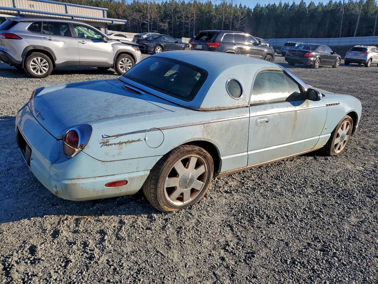 2003 Ford Thunderbird Blue vin: 1FAHP60AX3Y111550