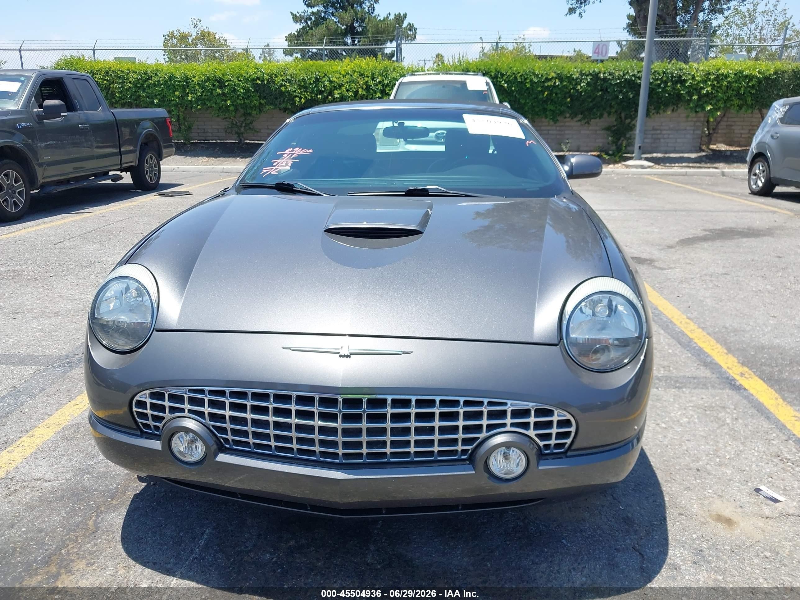 2003 Ford Thunderbird   Black vin: 1FAHP60AX3Y112858