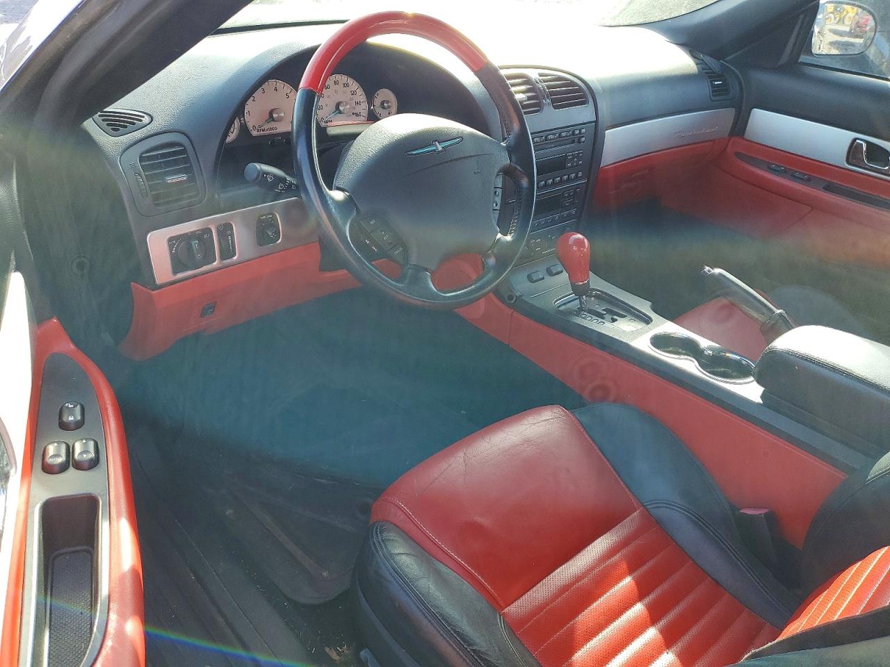 2003 Ford Thunderbird Black vin: 1FAHP60AX3Y113668