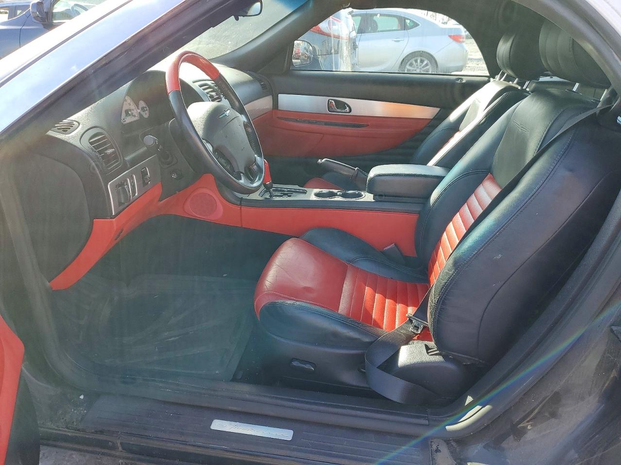 2003 Ford Thunderbird Black vin: 1FAHP60AX3Y113668