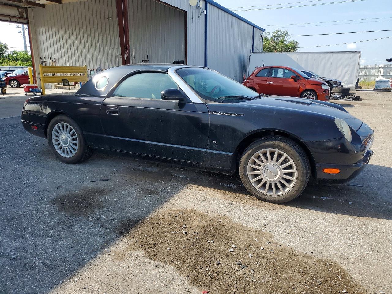 2004 Ford Thunderbird Black vin: 1FAHP60AX4Y101537