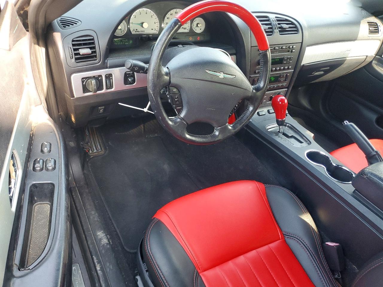 2004 Ford Thunderbird Black vin: 1FAHP60AX4Y101537