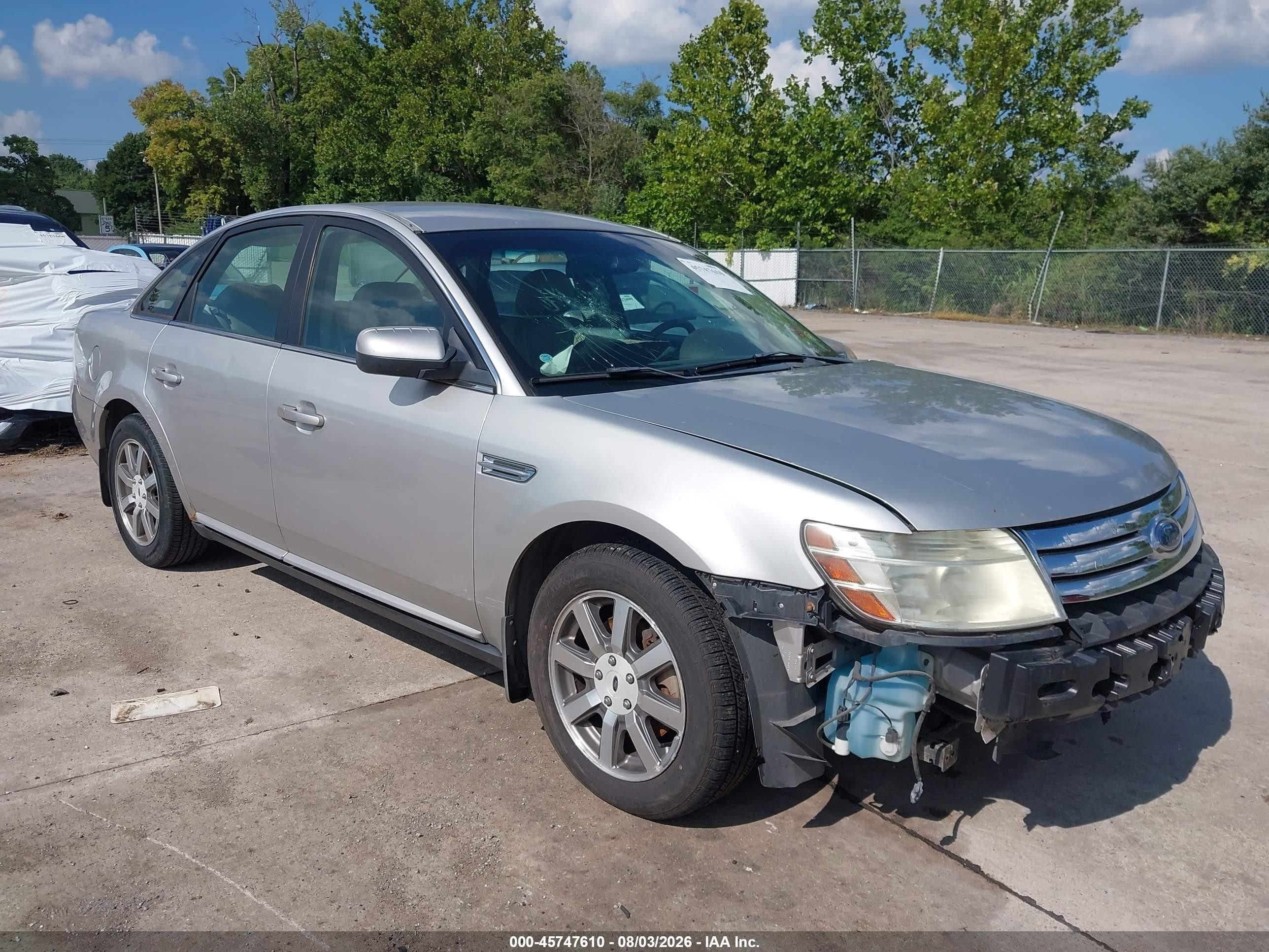 2008 Ford Taurus Sel Серебряный vin: 1FAHT24W48G182464