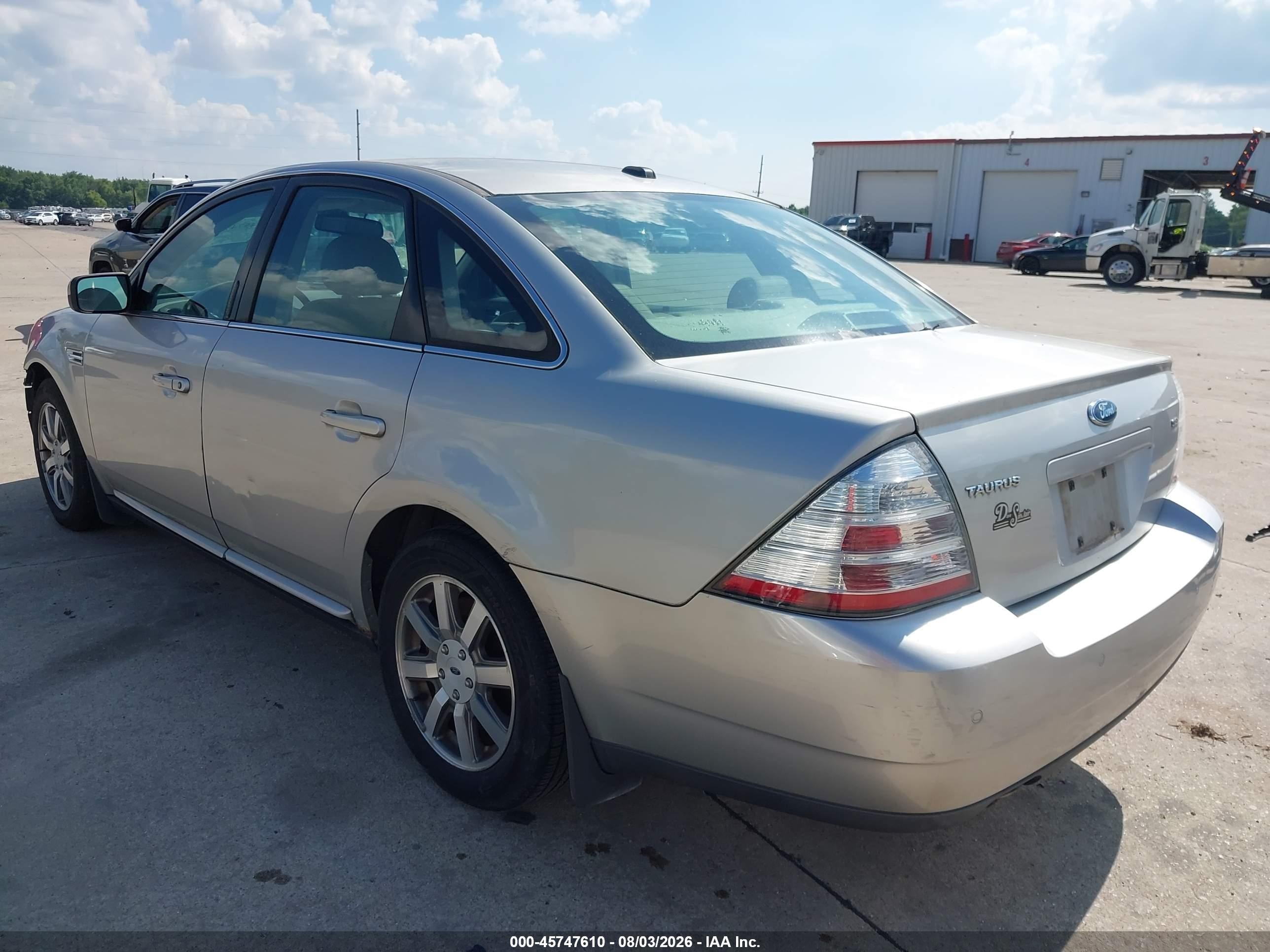 2008 Ford Taurus Sel Silver vin: 1FAHT24W48G182464