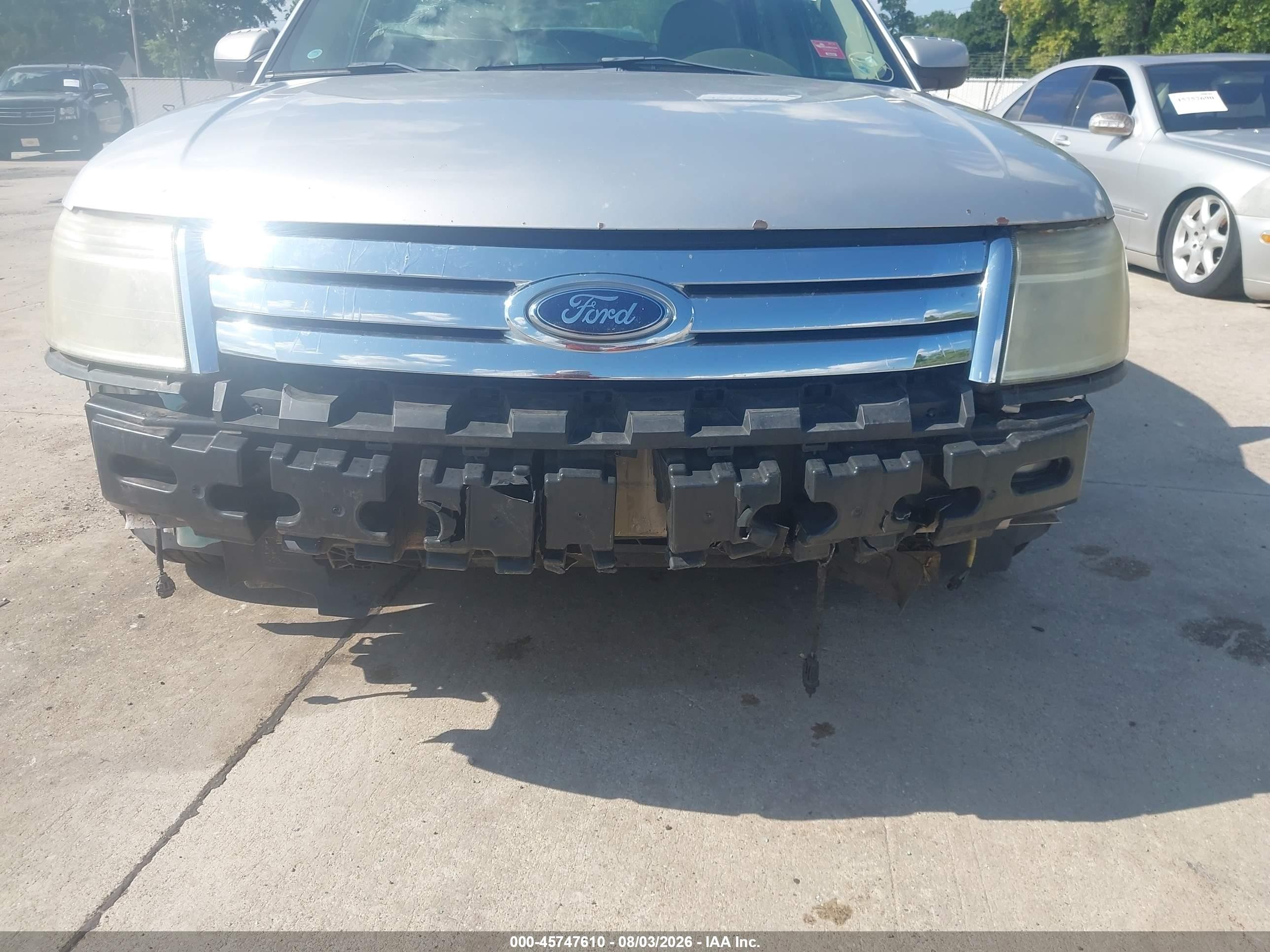 2008 Ford Taurus Sel Silver vin: 1FAHT24W48G182464