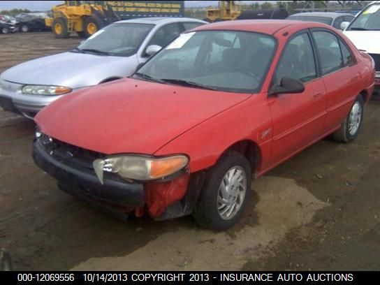 1997 Ford Escort Lx 4-door vin: 1FALP13P0VW197544