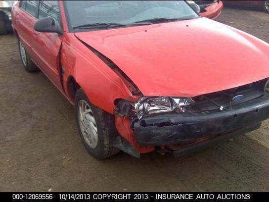 1997 Ford Escort Lx 4-door vin: 1FALP13P0VW197544