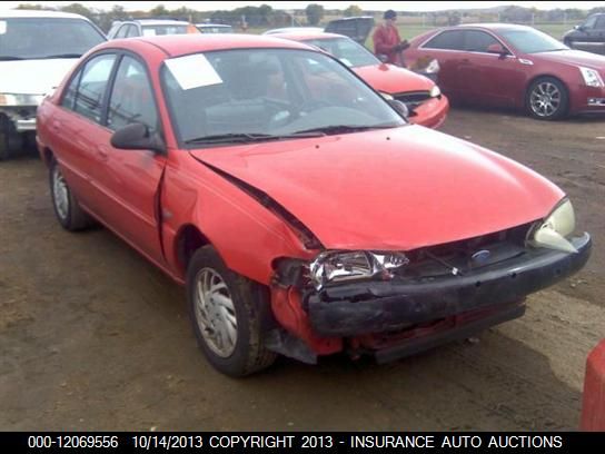 1997 Ford Escort Lx 4-door vin: 1FALP13P0VW197544