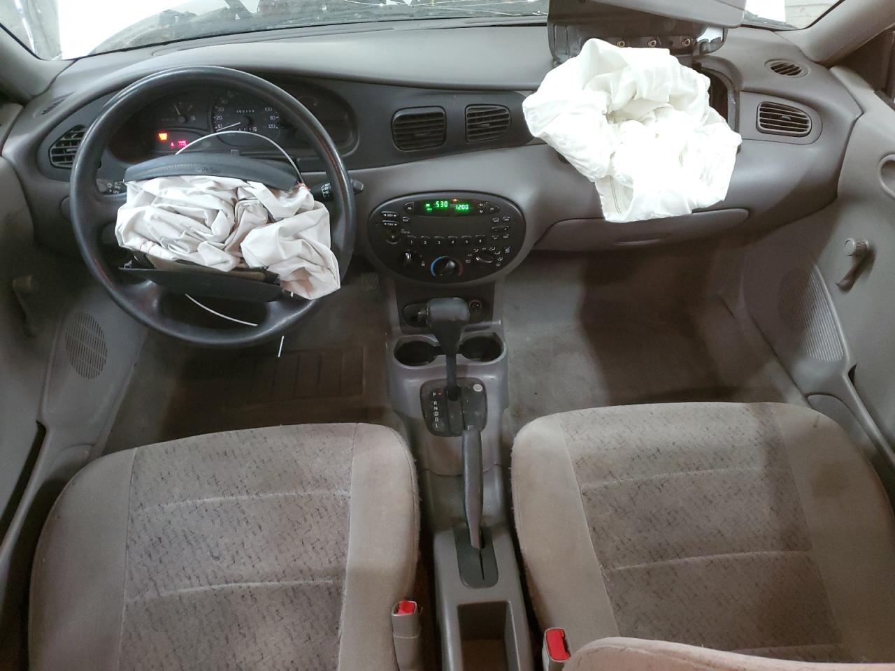 1997 Ford Escort Lx White vin: 1FALP13P3VW360820