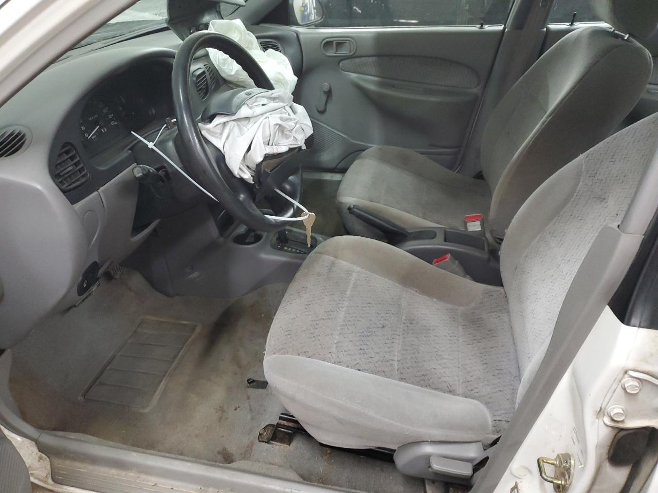 1997 Ford Escort Lx White vin: 1FALP13P3VW360820