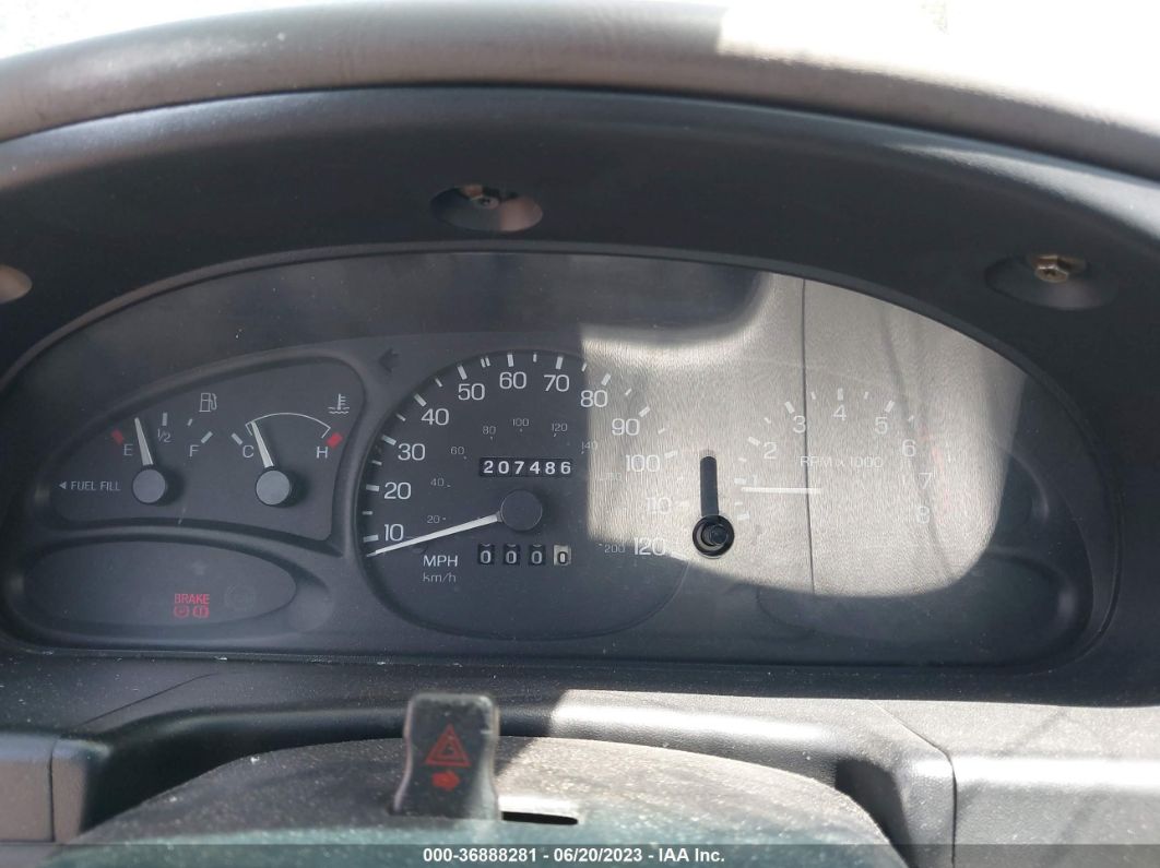 1997 Ford Escort Lx Green vin: 1FALP13P4VW303316