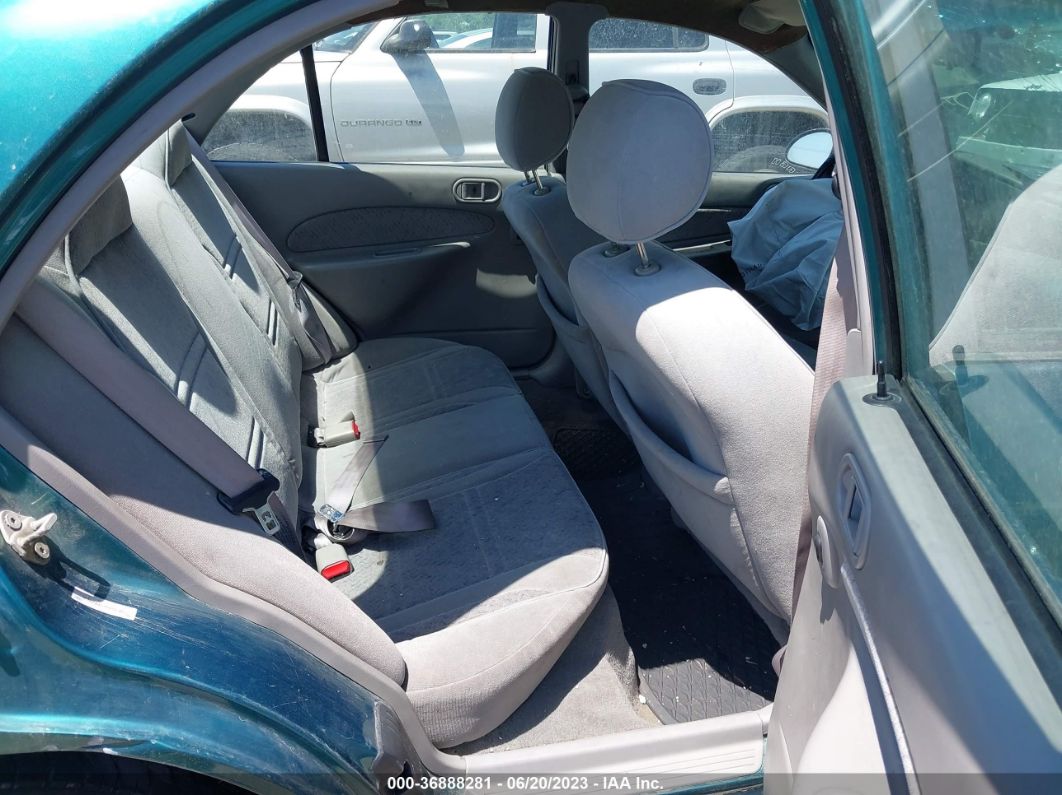 1997 Ford Escort Lx Green vin: 1FALP13P4VW303316