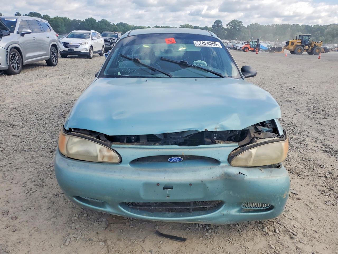 1997 Ford Escort Lx Turquoise vin: 1FALP13P5VW270438