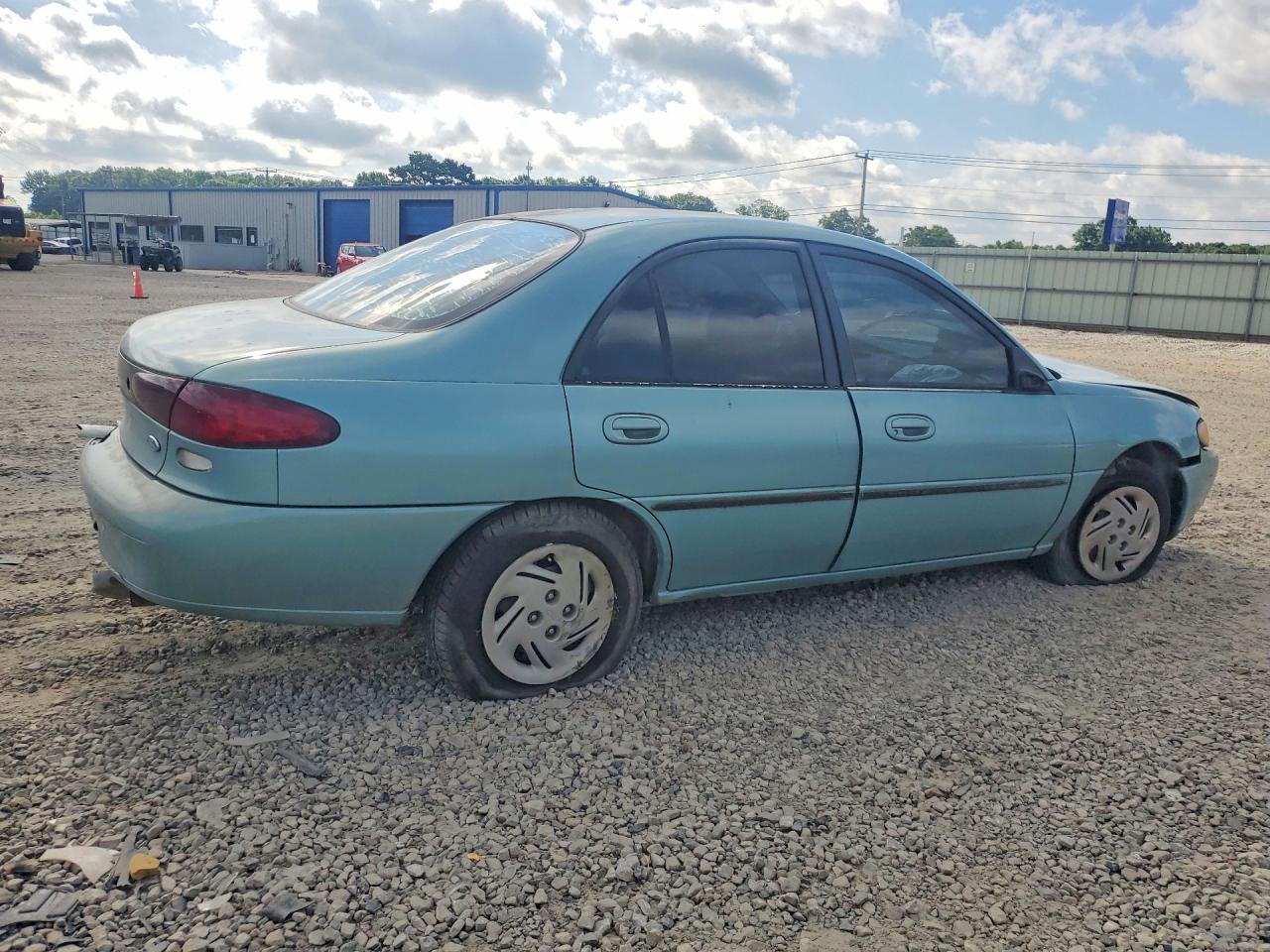 1997 Ford Escort Lx Turquoise vin: 1FALP13P5VW270438