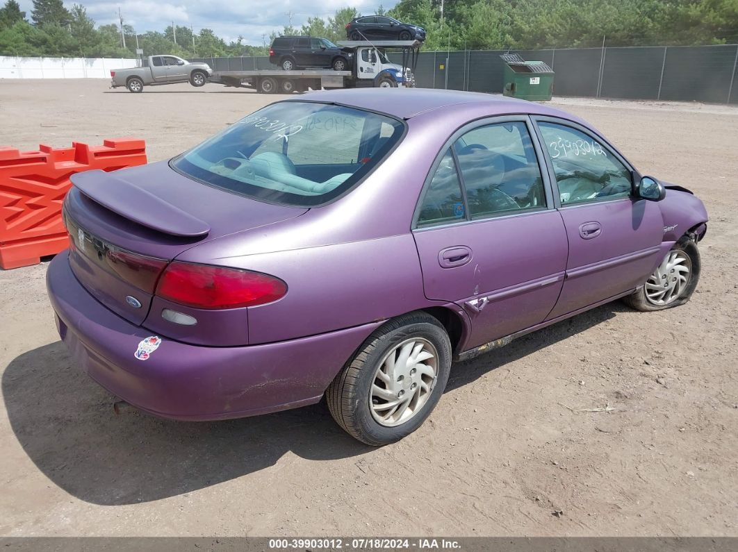 1997 Ford Escort Lx Purple vin: 1FALP13P9VW148116
