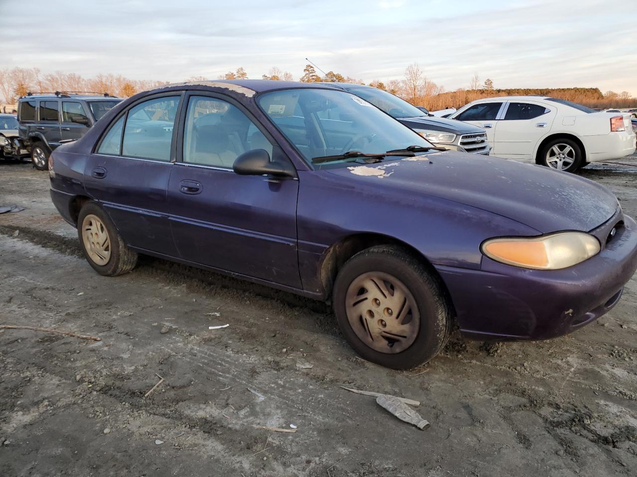 1997 Ford Escort Lx Purple vin: 1FALP13P9VW168592