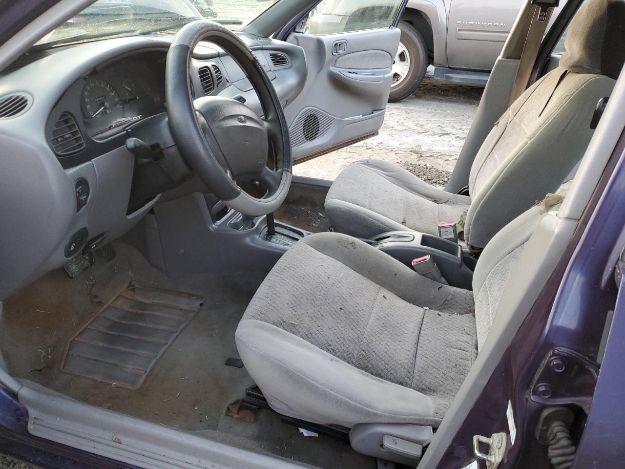 1997 Ford Escort Lx Purple vin: 1FALP13P9VW168592