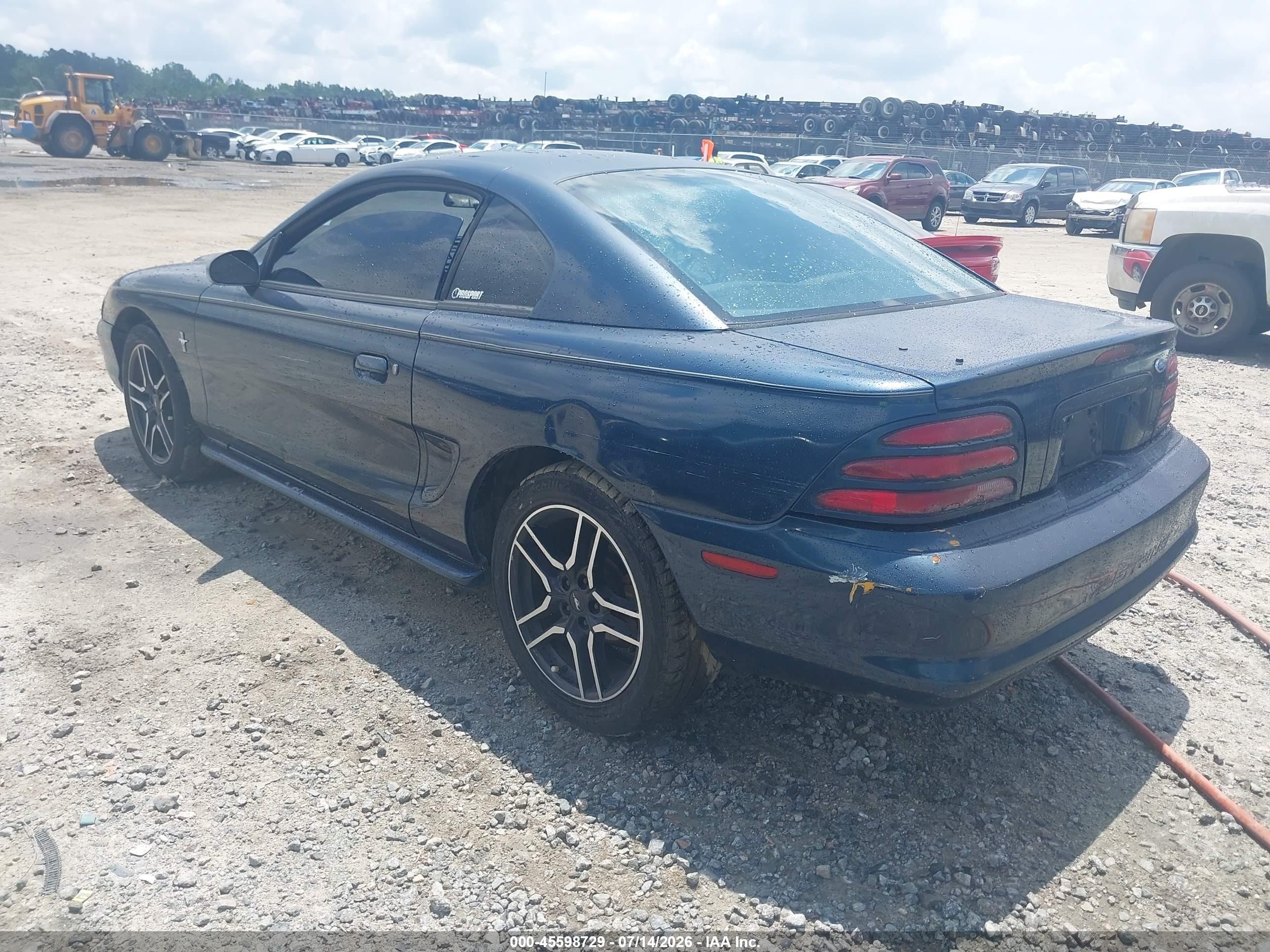 1994 Ford Mustang   Green vin: 1FALP4043RF183784