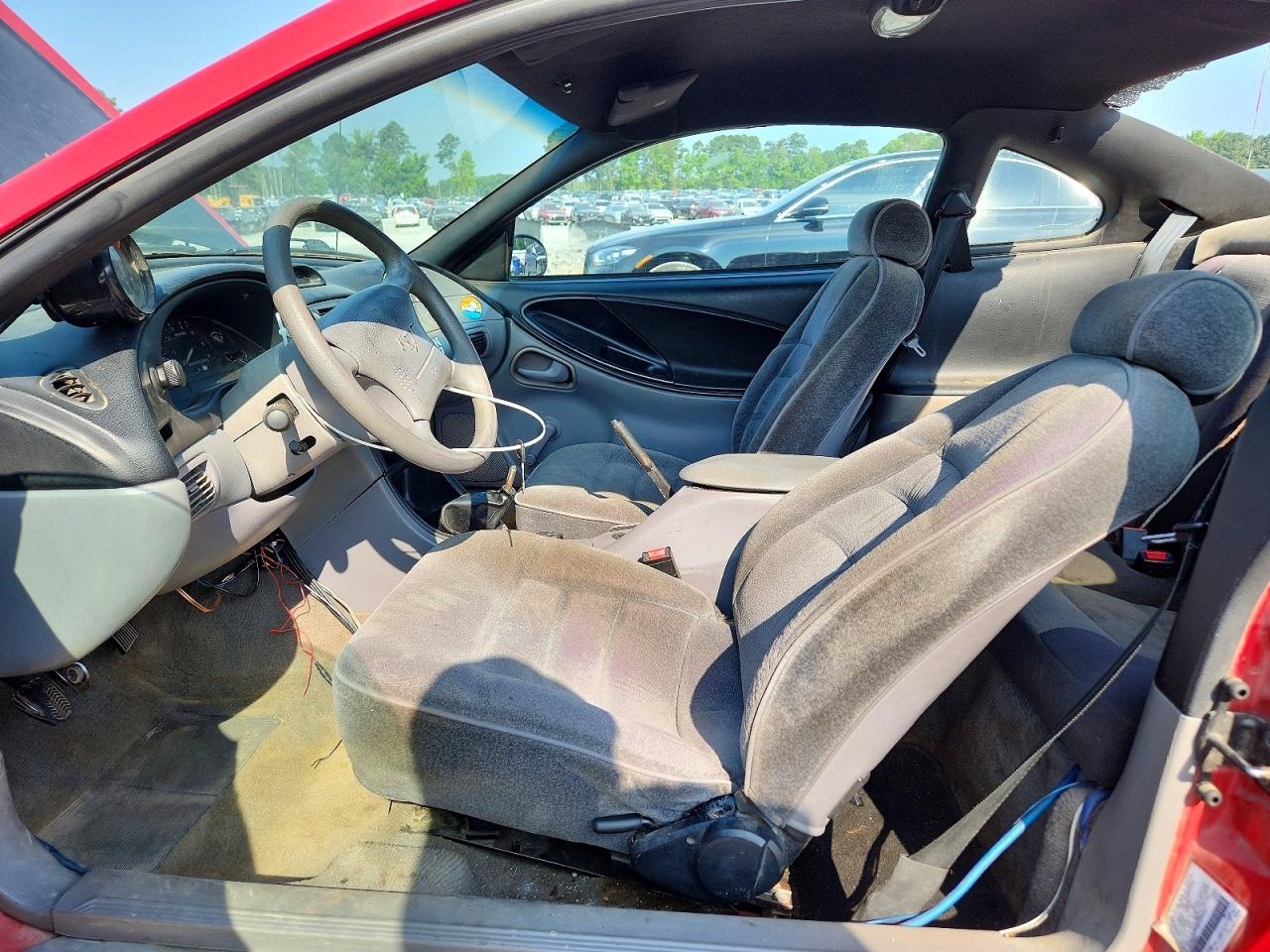 1995 Ford Mustang Red vin: 1FALP4043SF150953