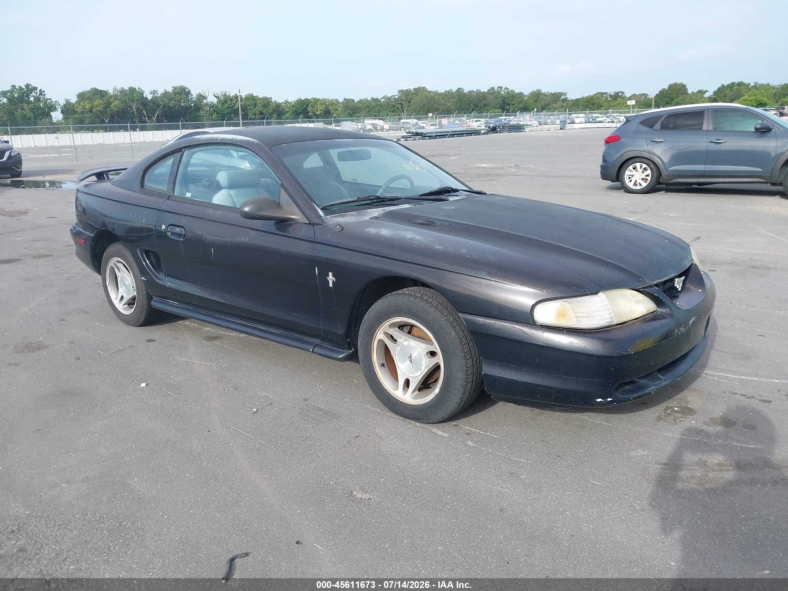1994 Ford Mustang   Black vin: 1FALP4044RF171322