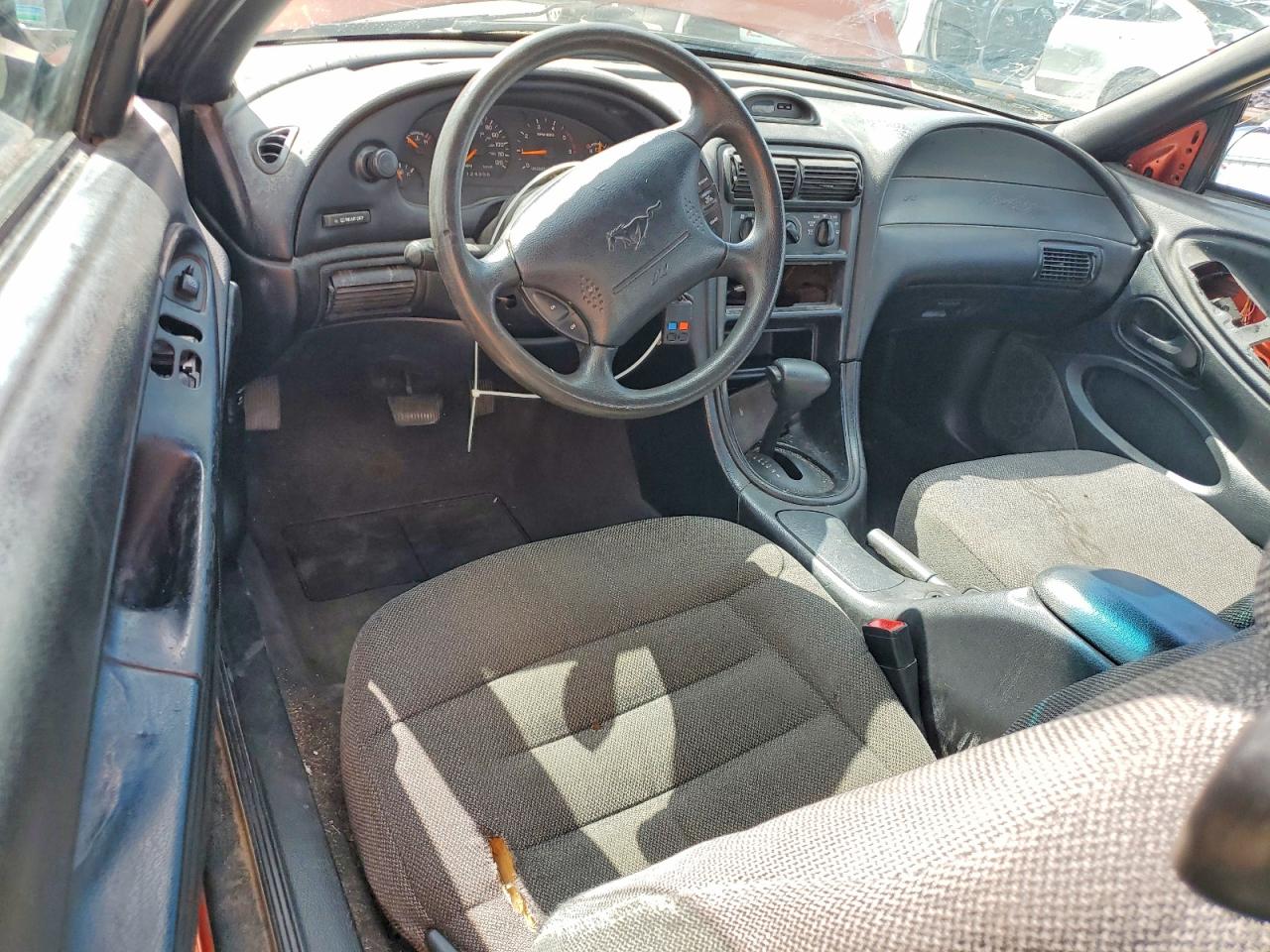 1997 Ford Mustang Оранжевый vin: 1FALP4047VF195897