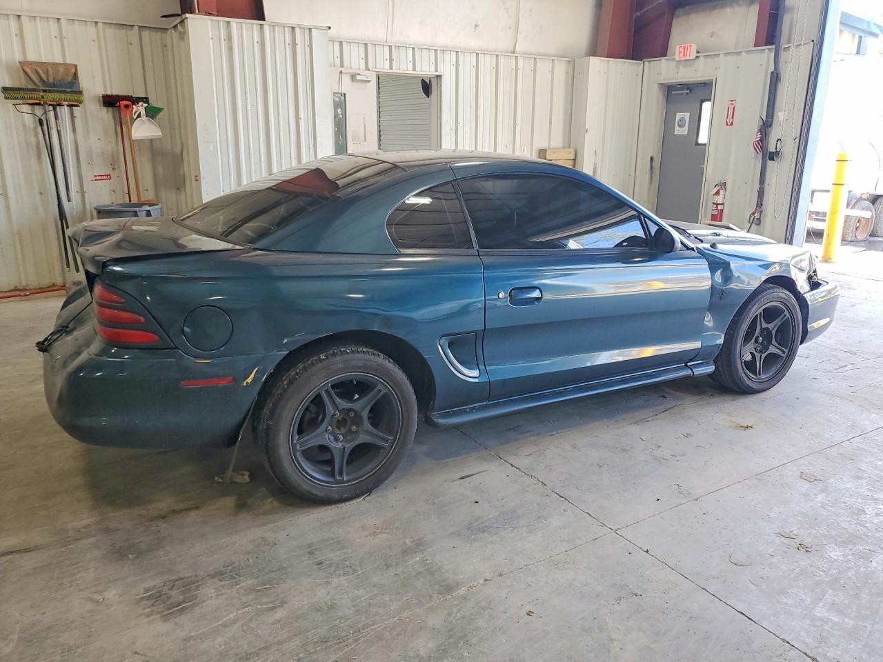 1994 Ford Mustang Green vin: 1FALP4049RF123119