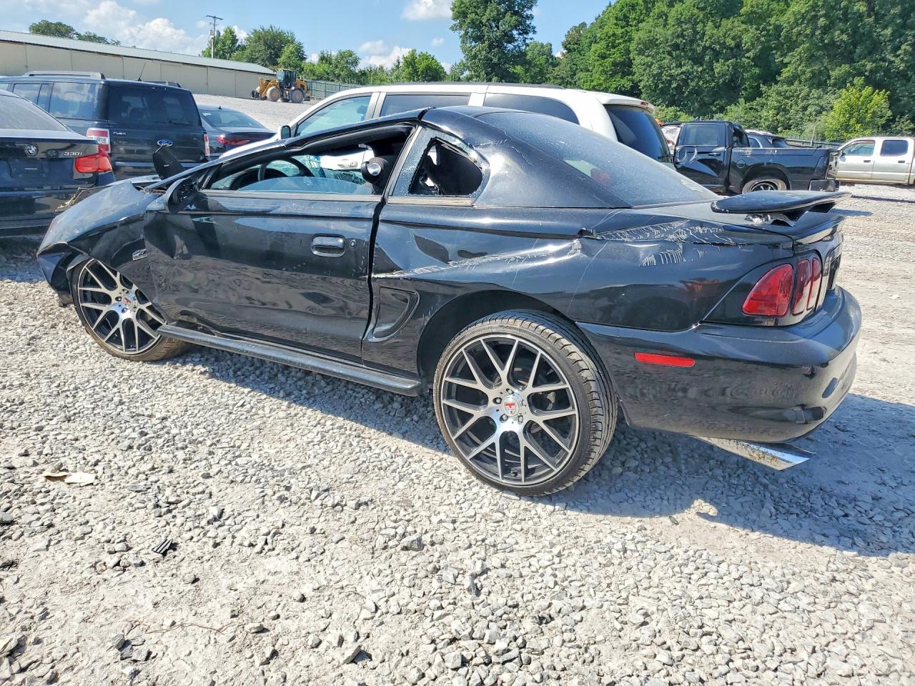 1996 Ford Mustang Black vin: 1FALP404XTF208770