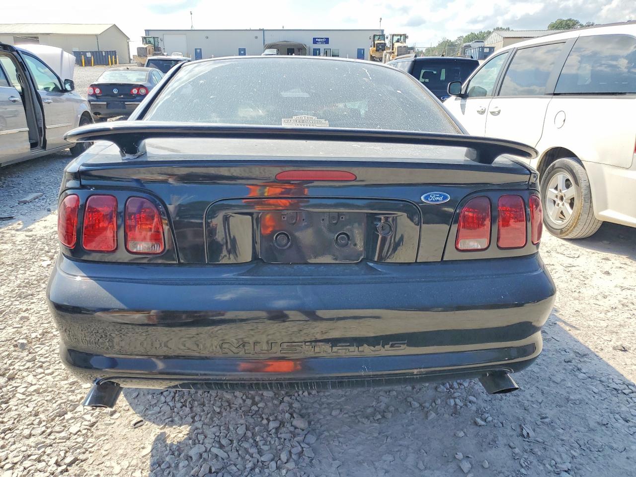1996 Ford Mustang Black vin: 1FALP404XTF208770