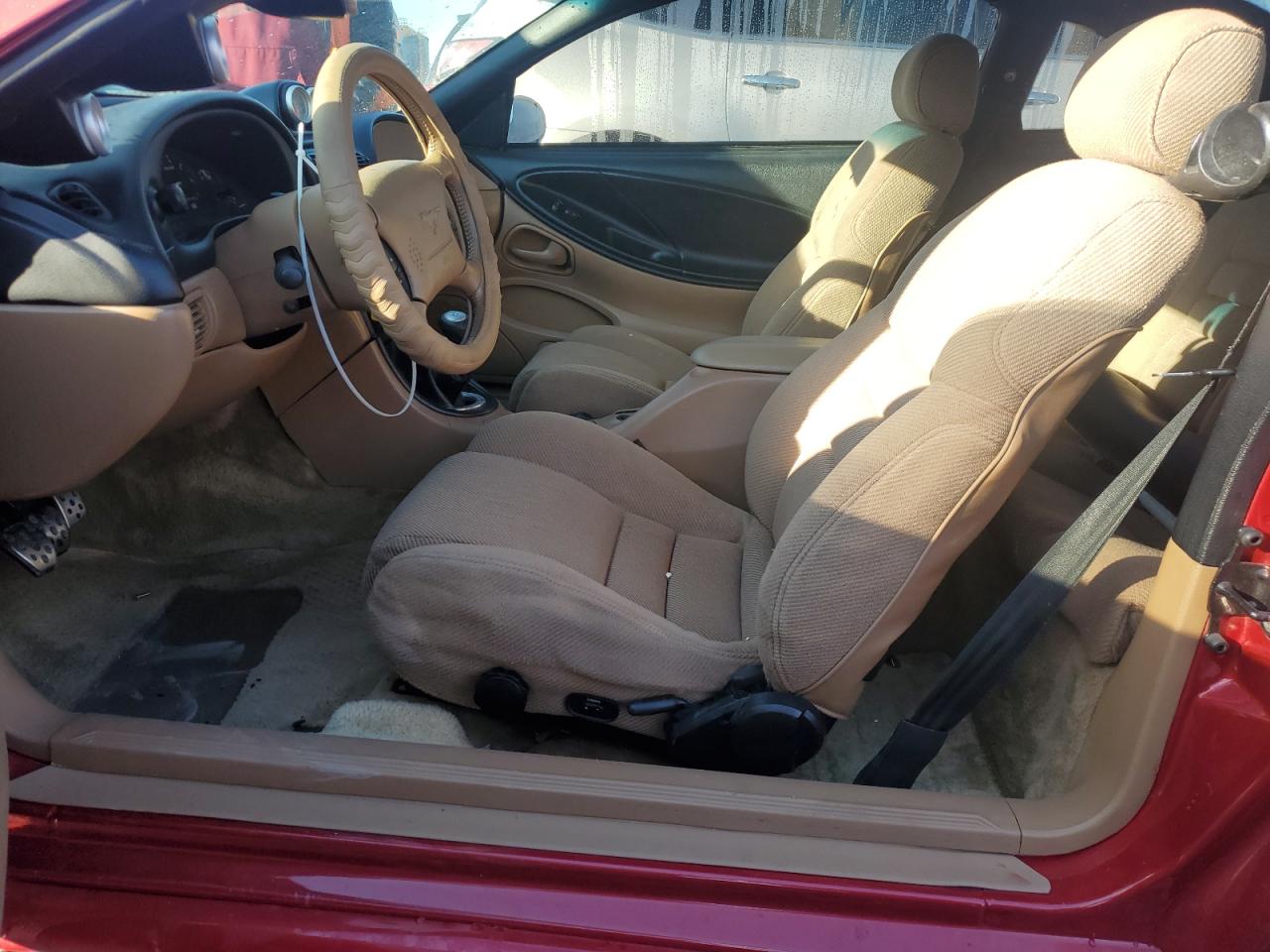 1995 Ford Mustang Gt Красный vin: 1FALP42T0SF132477