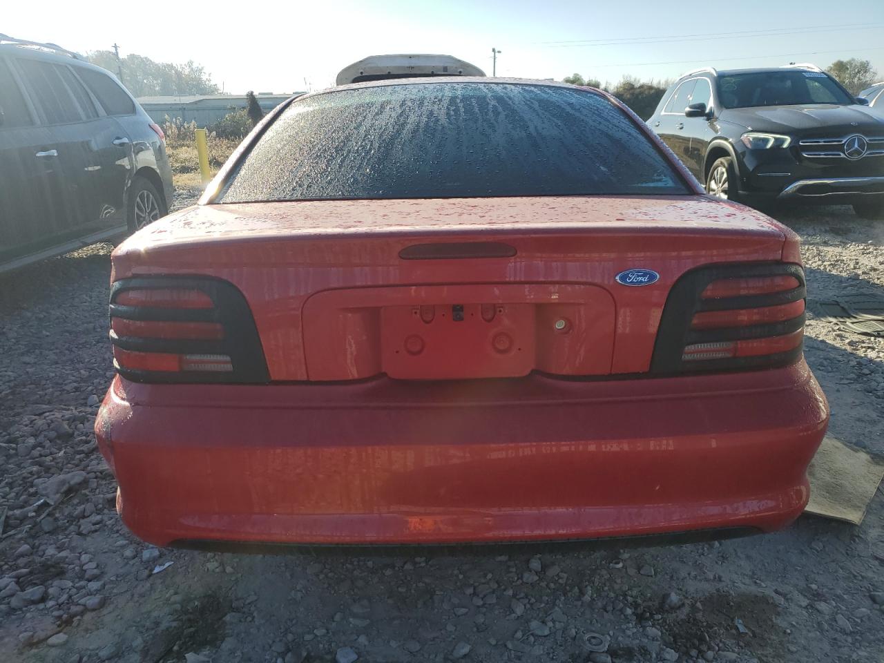 1995 Ford Mustang Gt Красный vin: 1FALP42T0SF132477