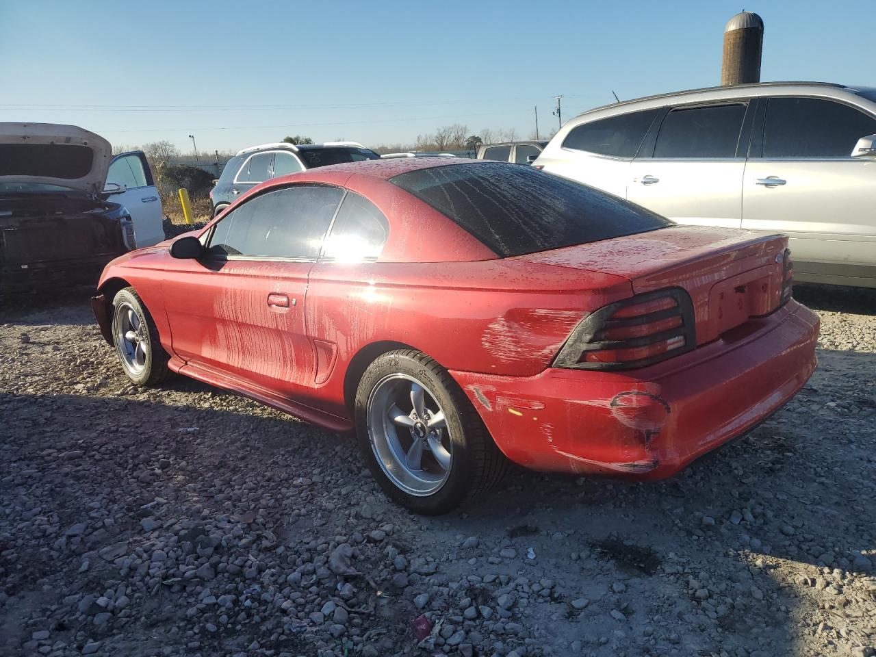 1995 Ford Mustang Gt Красный vin: 1FALP42T0SF132477
