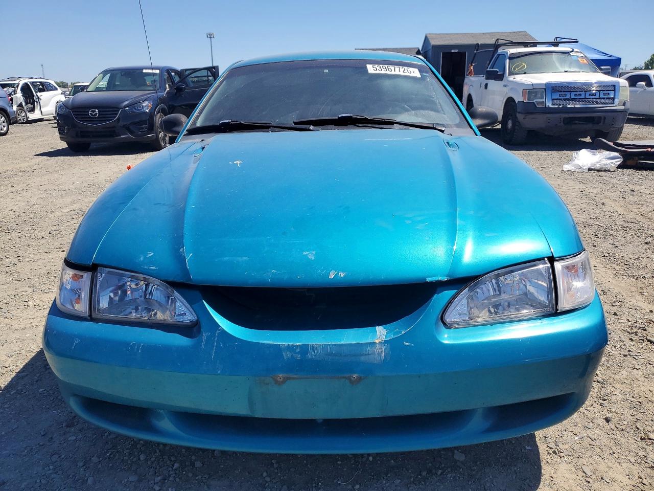 1995 Ford Mustang Gt Turquoise vin: 1FALP42T1SF186967
