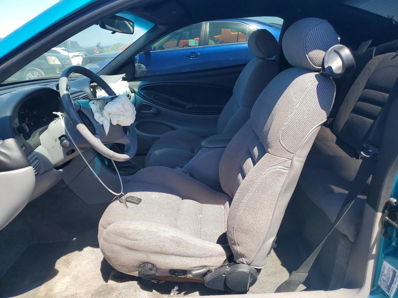1995 Ford Mustang Gt Turquoise vin: 1FALP42T1SF186967