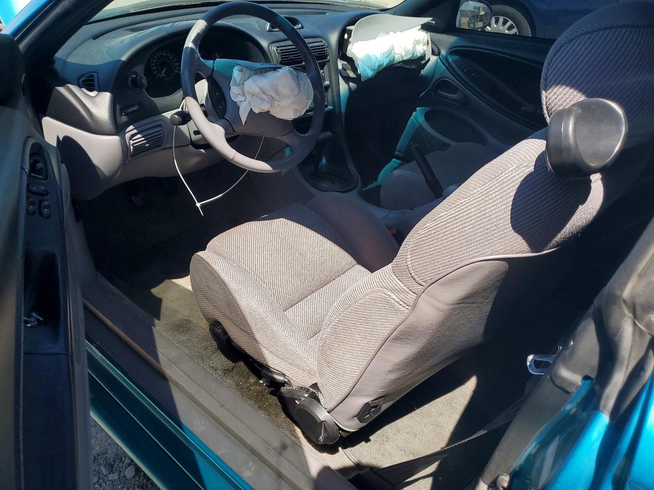 1995 Ford Mustang Gt Turquoise vin: 1FALP42T1SF186967