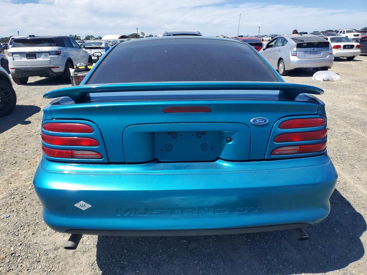 1995 Ford Mustang Gt Turquoise vin: 1FALP42T1SF186967