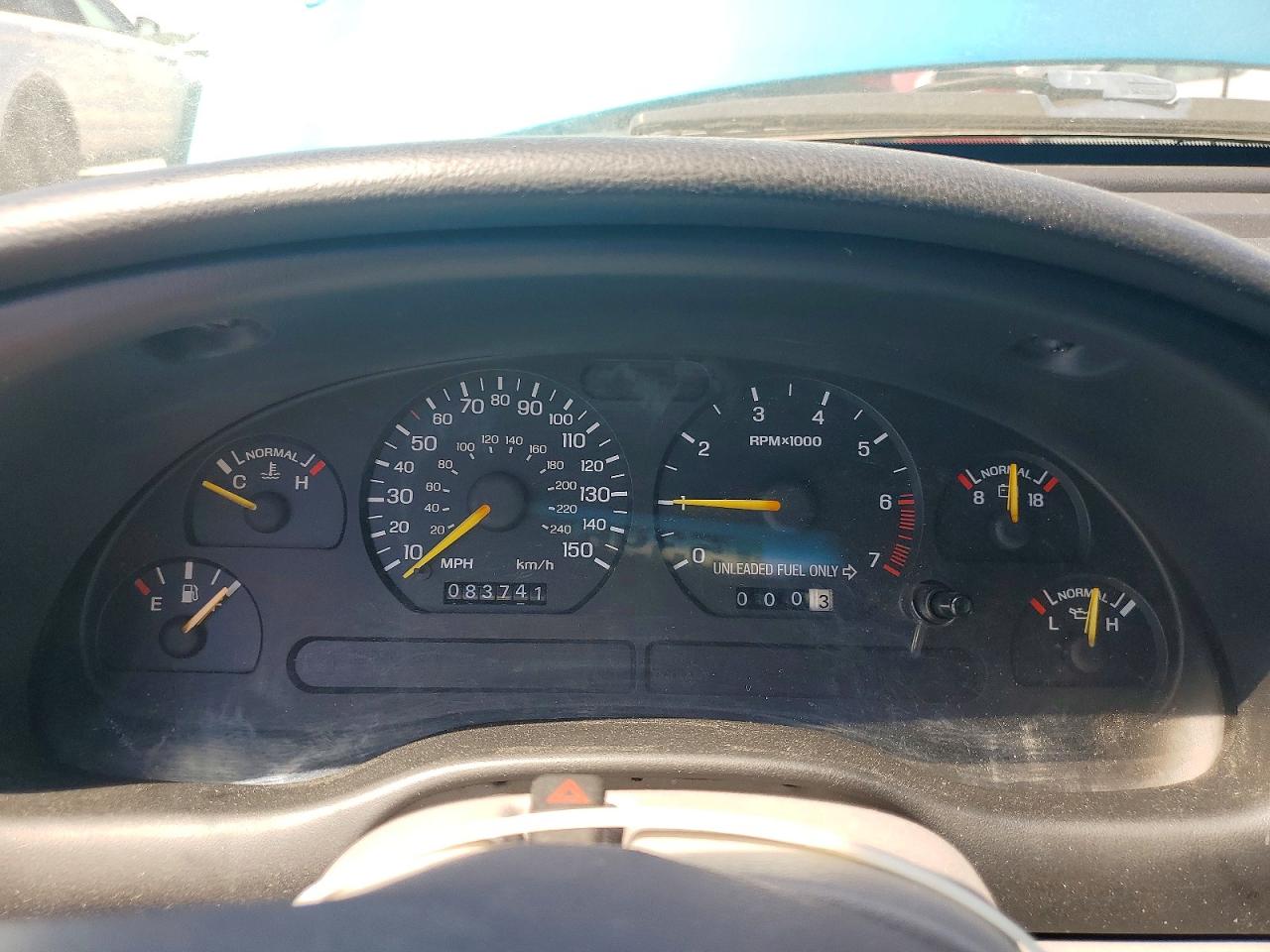 1995 Ford Mustang Gt Turquoise vin: 1FALP42T1SF186967