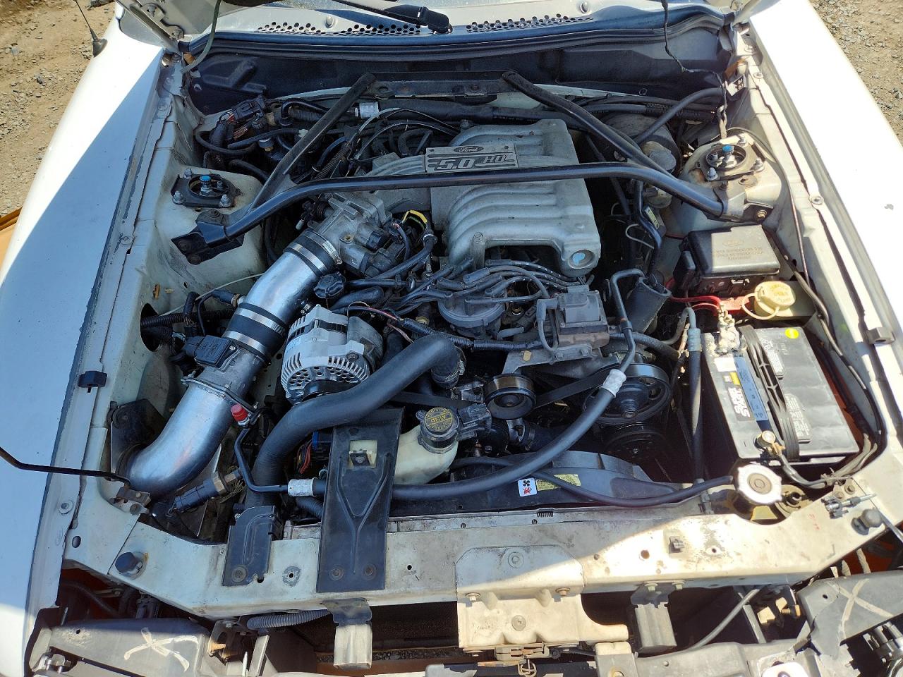 1994 Ford Mustang Gt Белый vin: 1FALP42T2RF236530