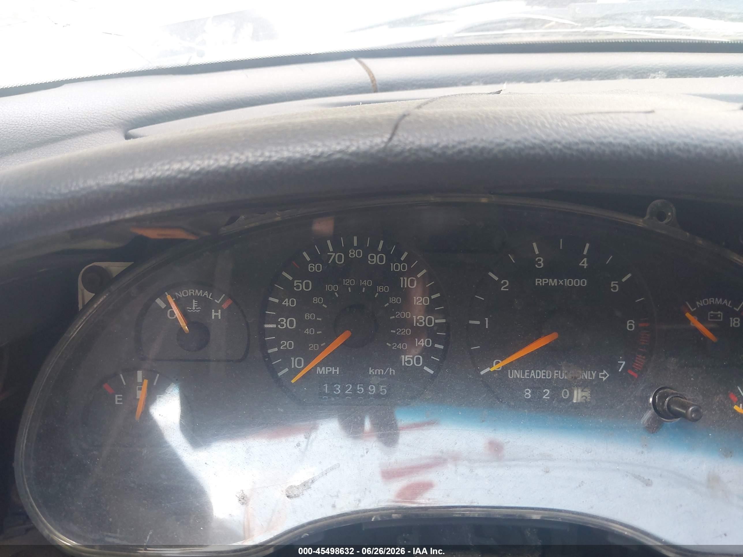 1994 Ford Mustang Gt Black vin: 1FALP42T4RF140396