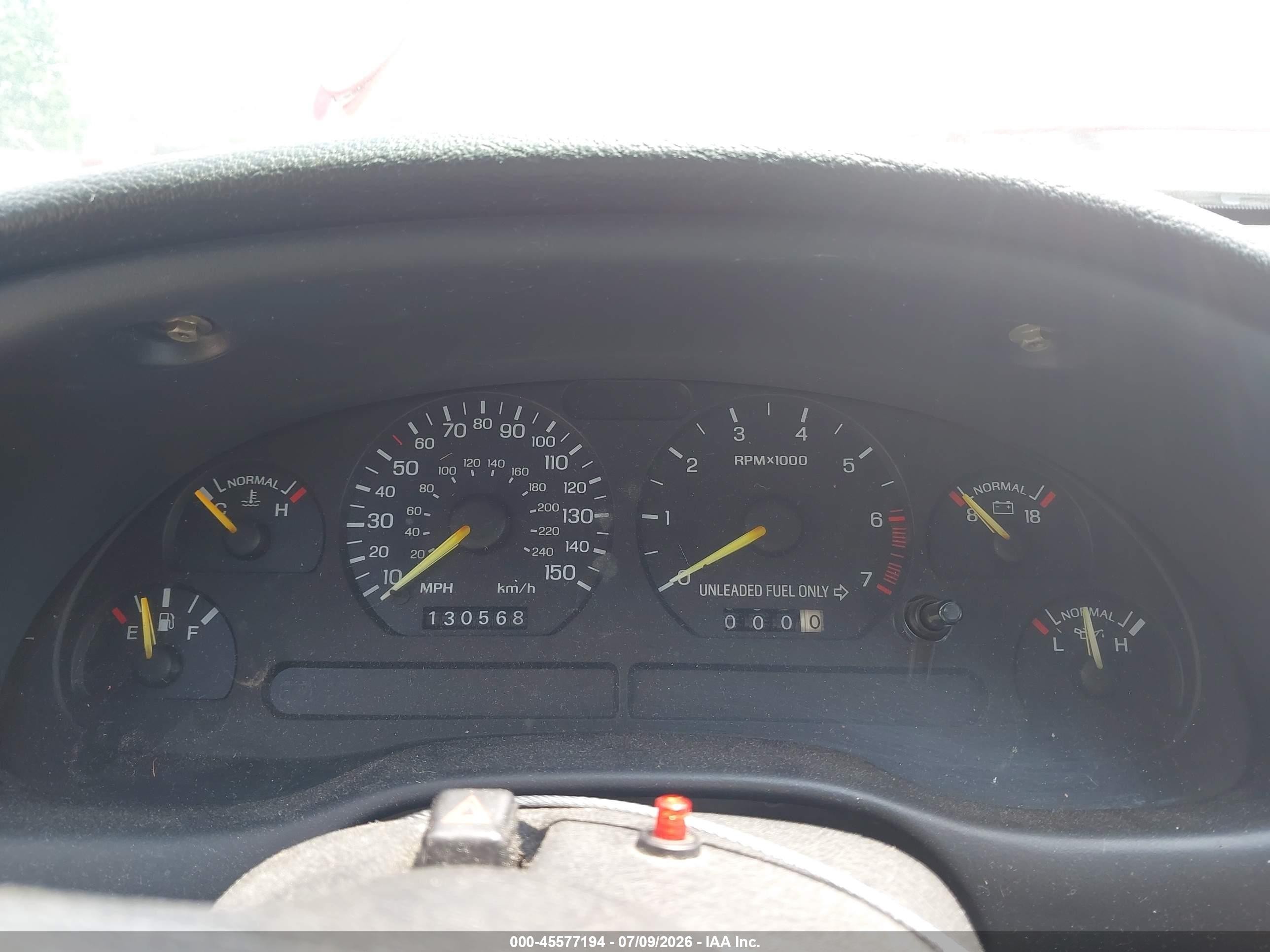 1994 Ford Mustang Gt Red vin: 1FALP42T4RF152936