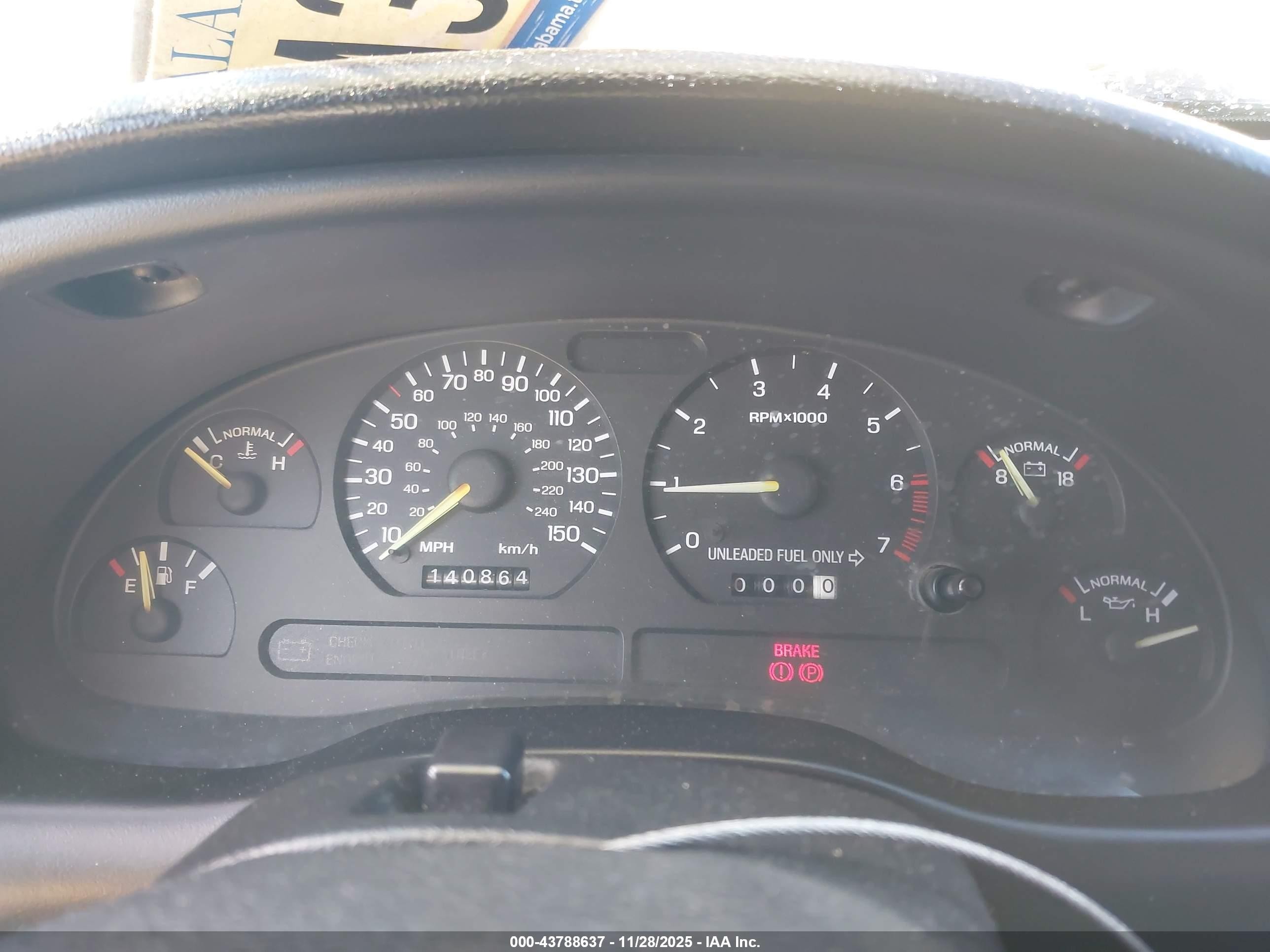 1995 Ford Mustang Gt/gts Yellow vin: 1FALP42T5SF273190