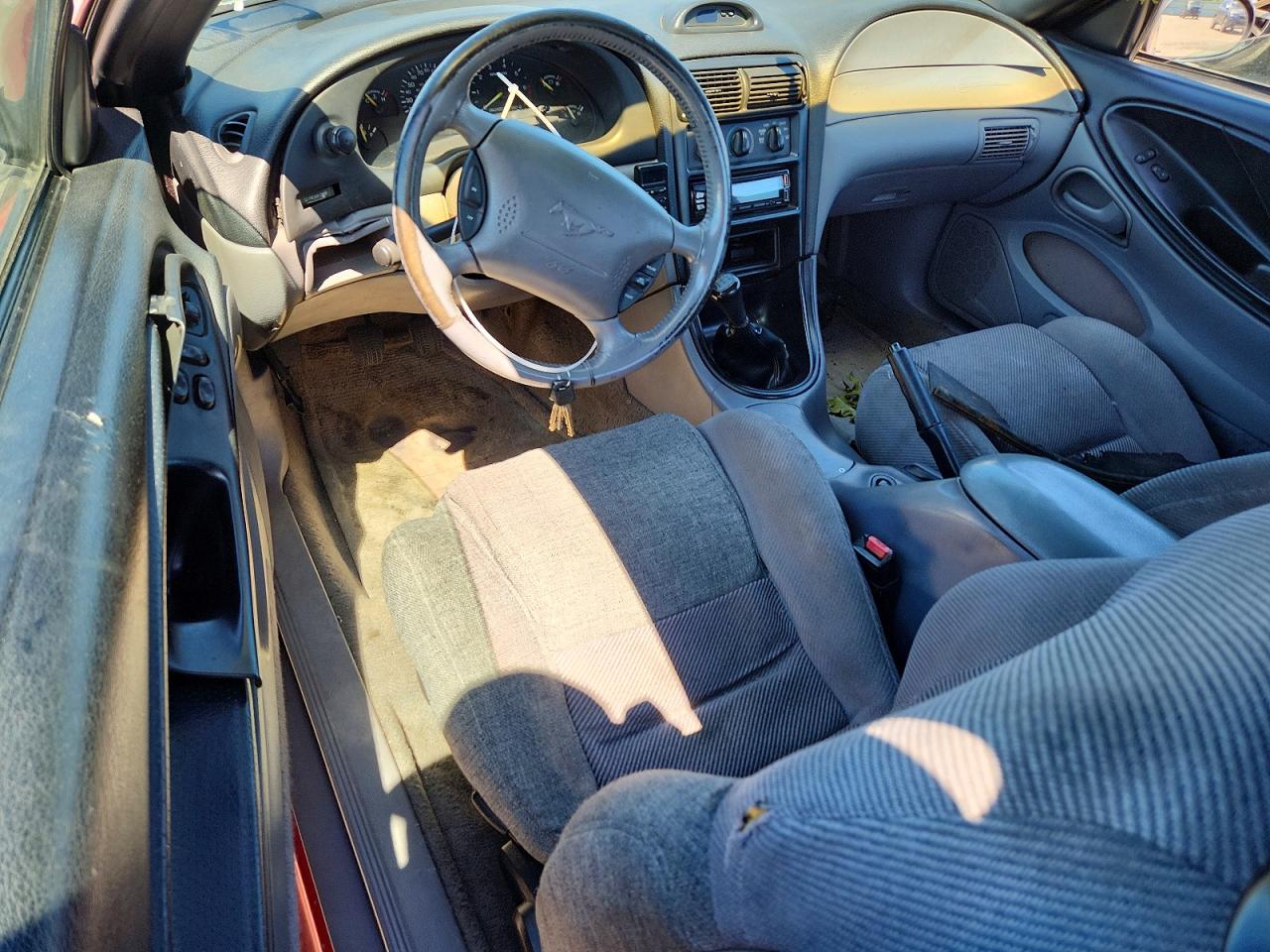 1994 Ford Mustang Red vin: 1FALP42T6RF149438