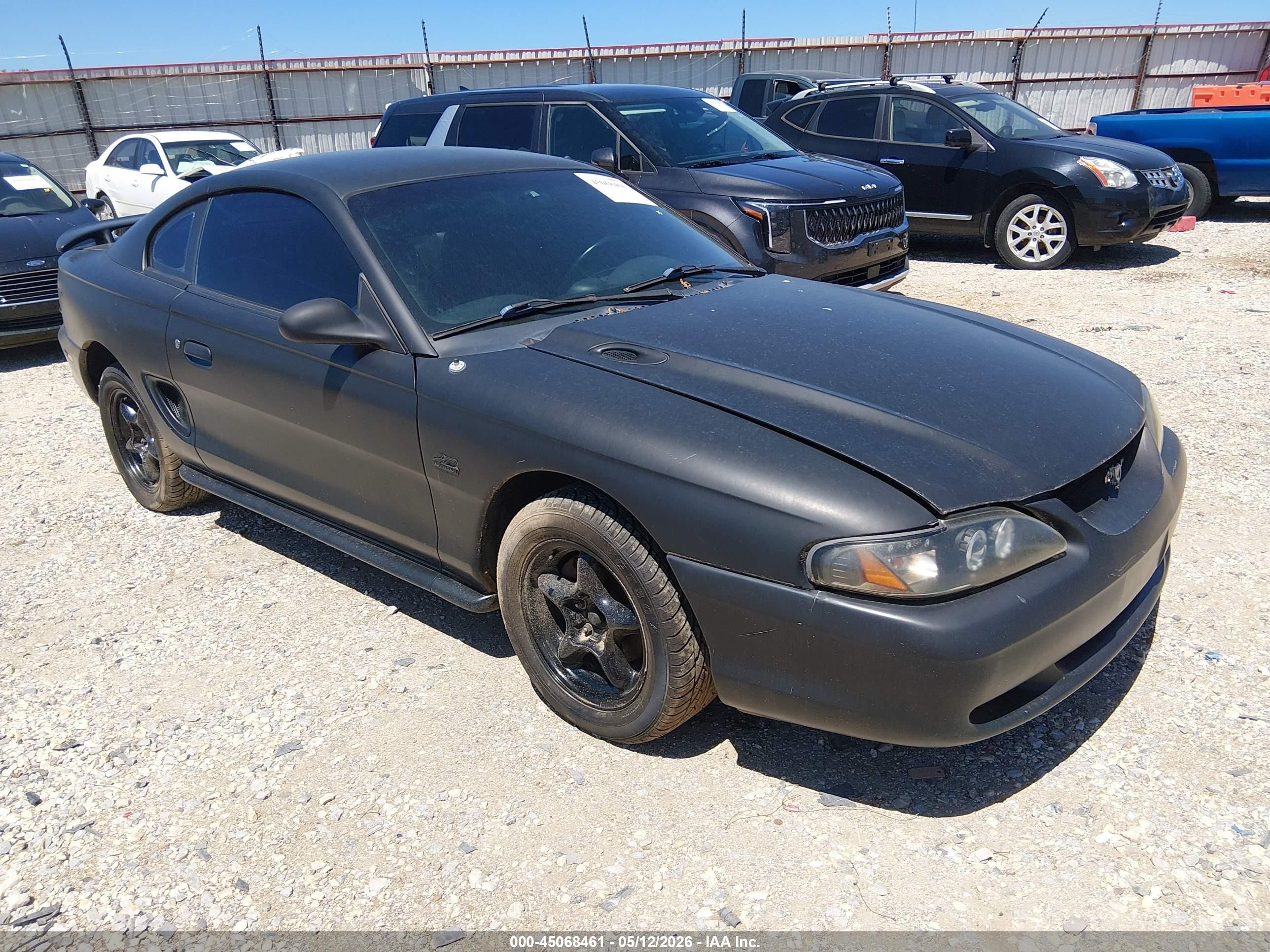1994 Ford Mustang Gt Черный vin: 1FALP42T6RF220735