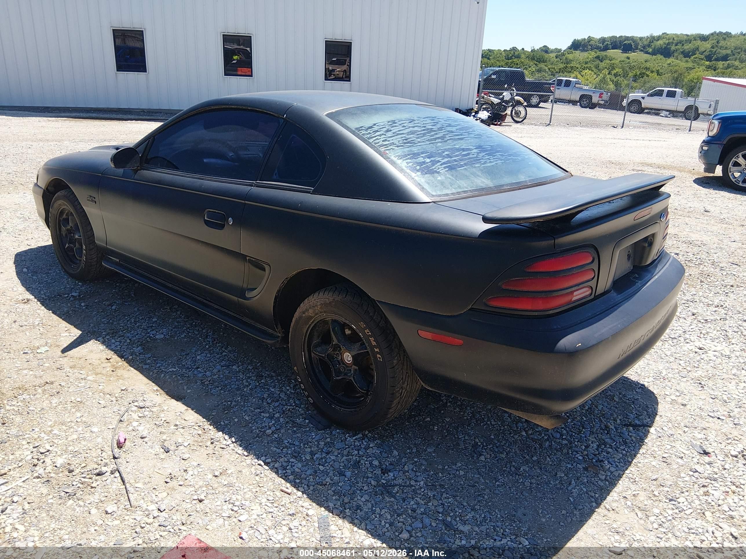 1994 Ford Mustang Gt Черный vin: 1FALP42T6RF220735
