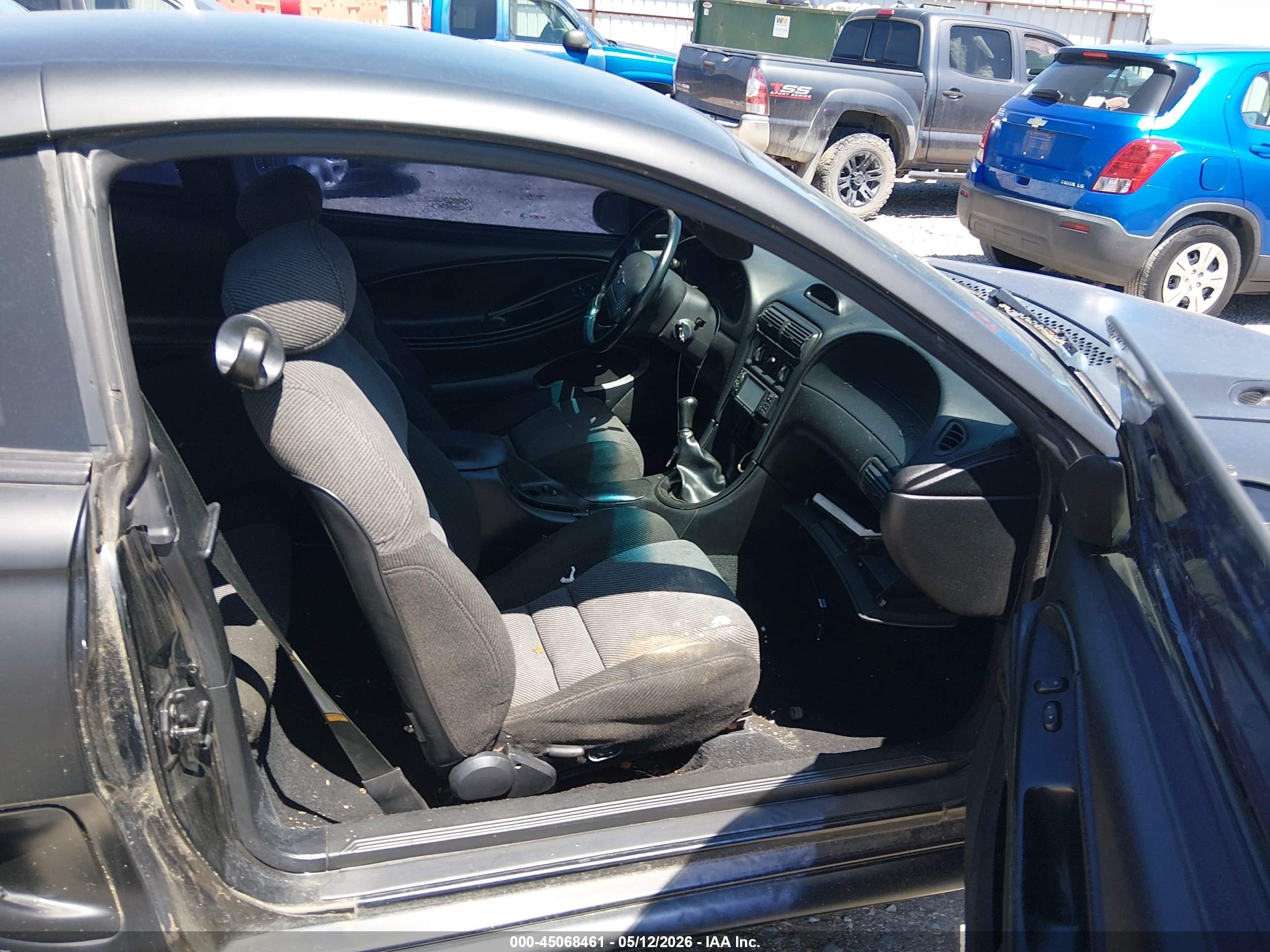 1994 Ford Mustang Gt Черный vin: 1FALP42T6RF220735
