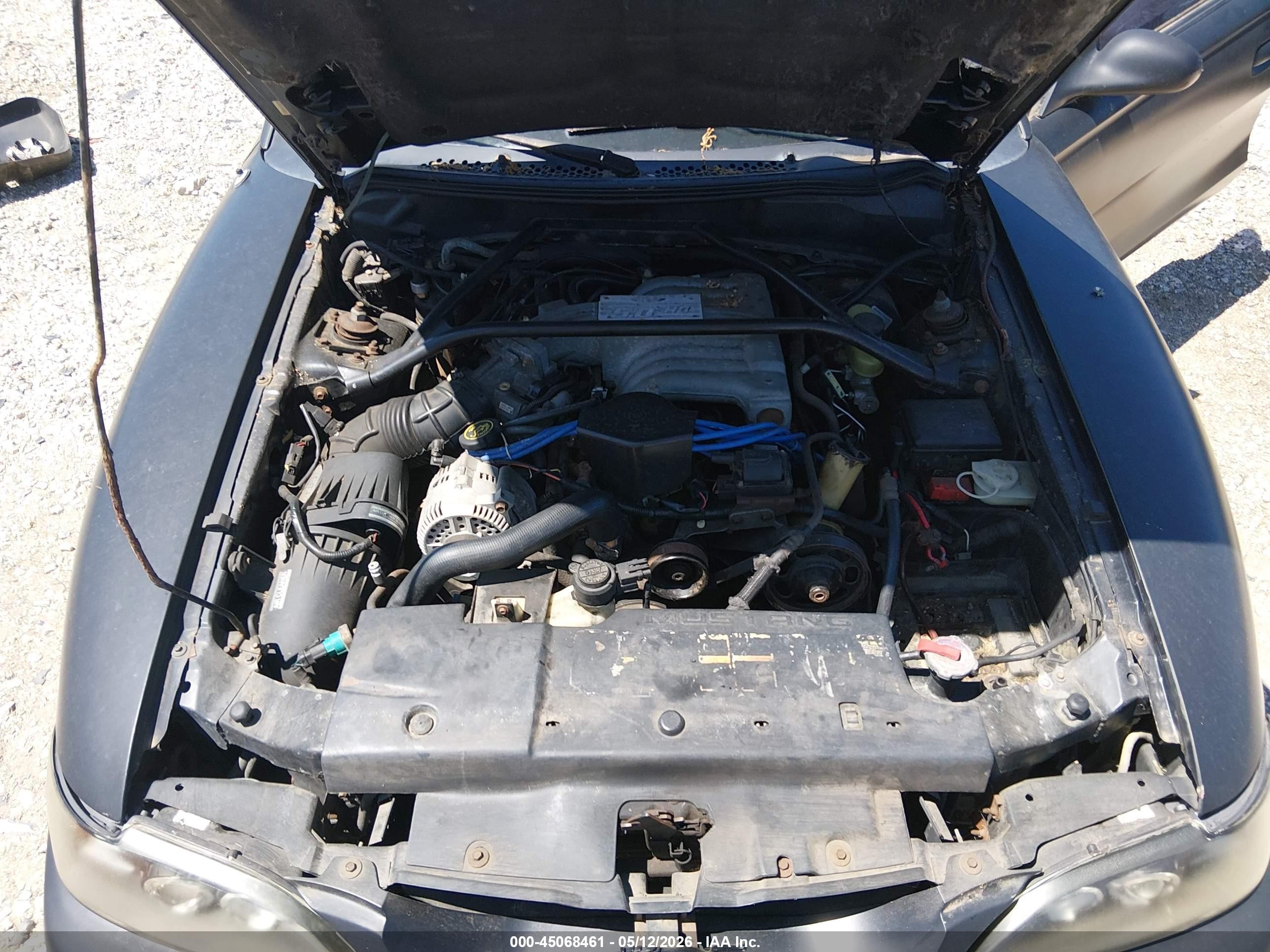 1994 Ford Mustang Gt Черный vin: 1FALP42T6RF220735