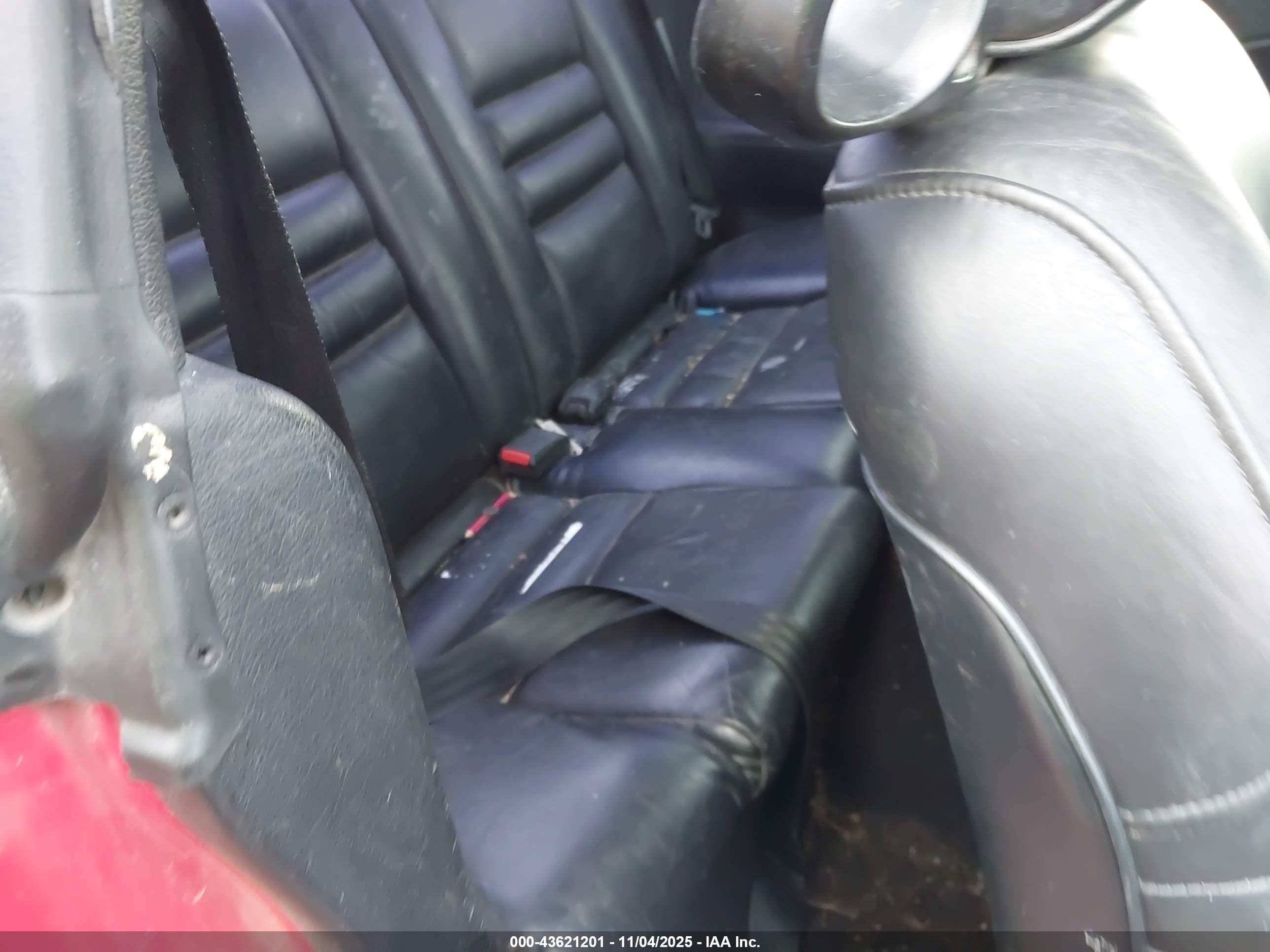 1995 Ford Mustang Gt/gts Red vin: 1FALP42T7SF141404