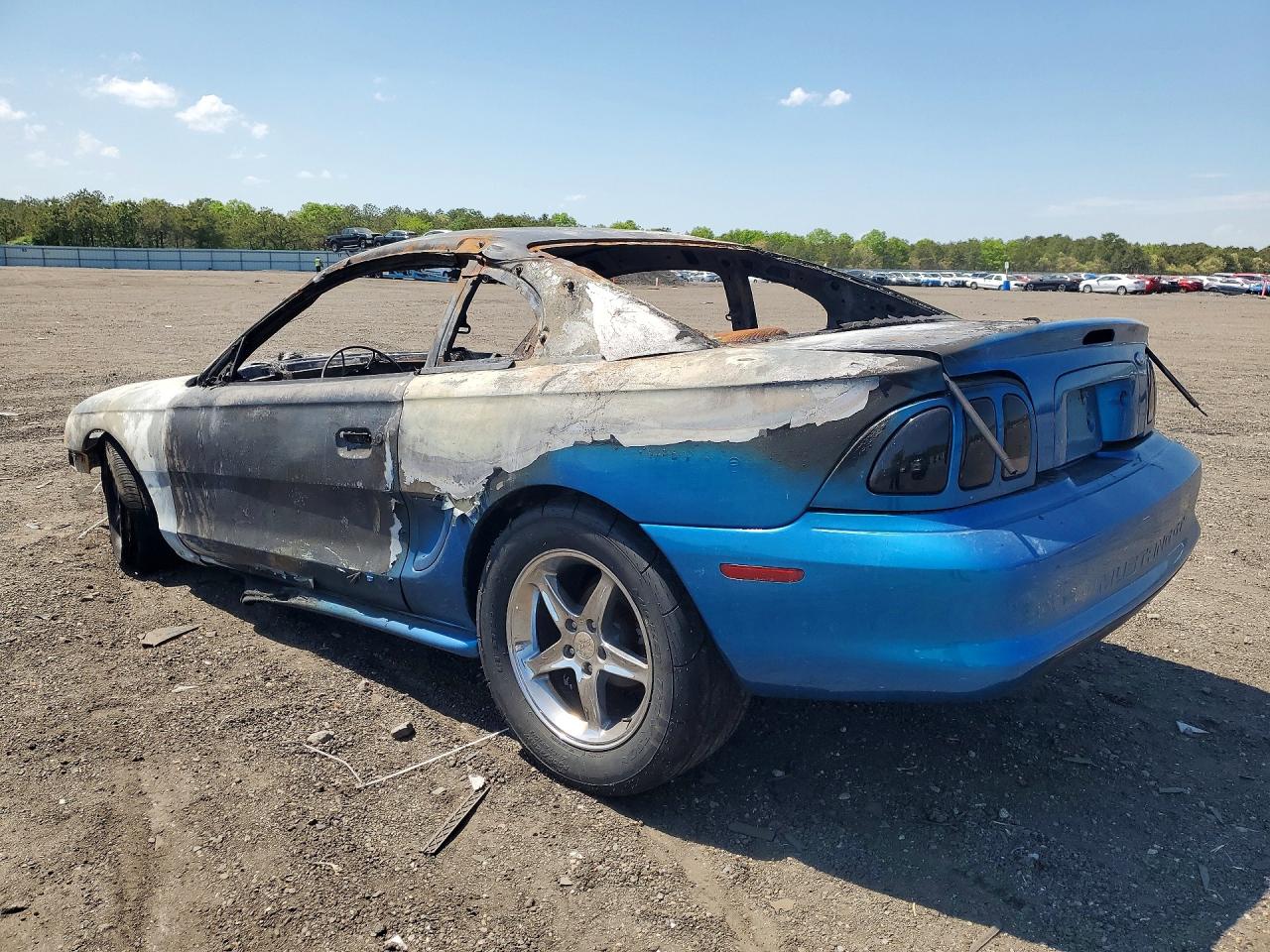 1994 Ford Mustang Gt Blue vin: 1FALP42TXRF193569