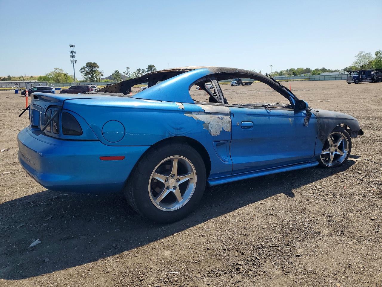 1994 Ford Mustang Gt Blue vin: 1FALP42TXRF193569