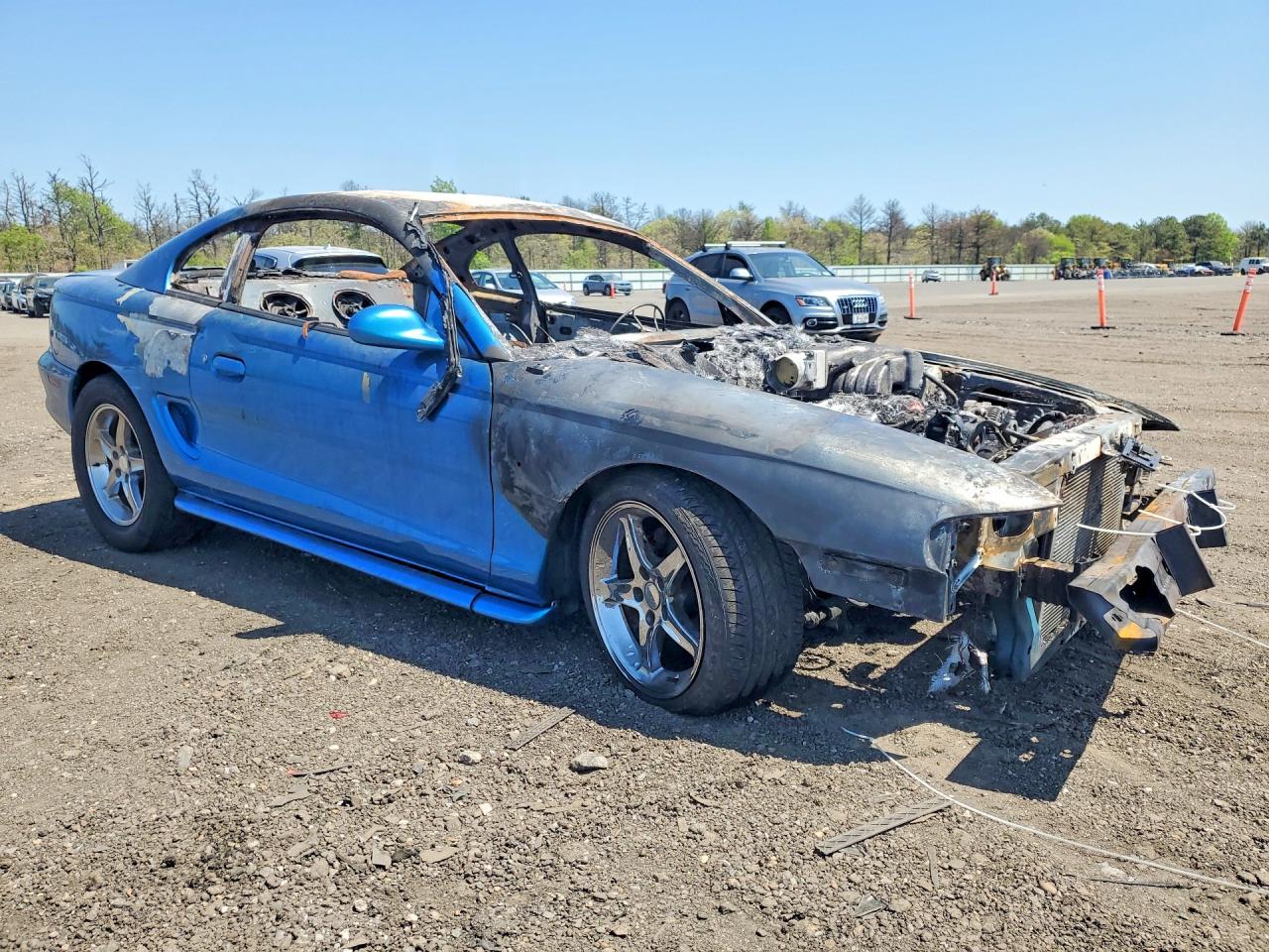 1994 Ford Mustang Gt Blue vin: 1FALP42TXRF193569